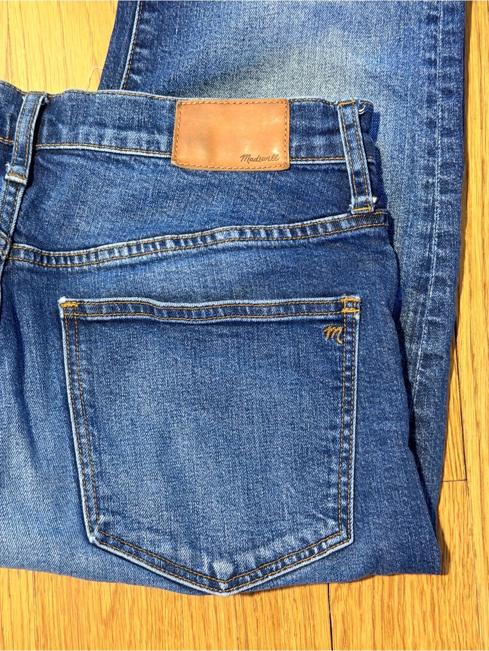 Madewell Cruiser Straight Jeans 30 Lana Wash High Rise F6086 - Picture 13 of 13